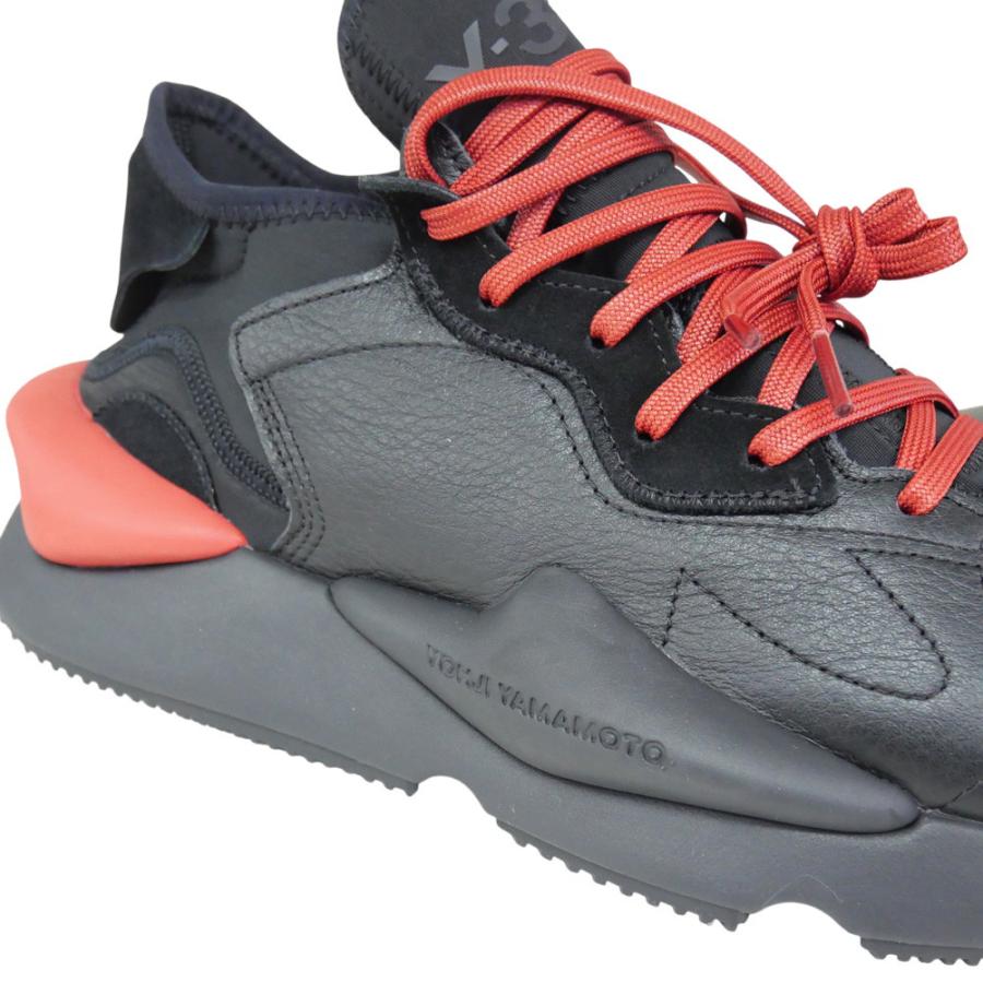 Y-3 ワイスリー ユニセックスローカットスニーカー JR4199 / Y-3 KAIWA ブラック×レッド 2025秋冬新作 Y-3 ワイスリー ユニセックスローカットスニーカー JR4199 / KAIWA