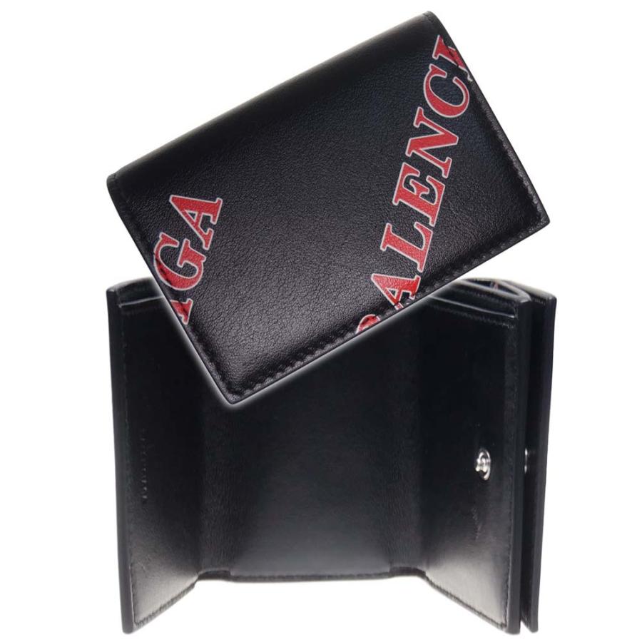 Balenciaga バレンシアガ メンズ三つ折り財布 小銭入れ付き Cashmini Wallet 1cbk3 ブラック レッド Bafw133 Tre Style 通販 Yahoo ショッピング