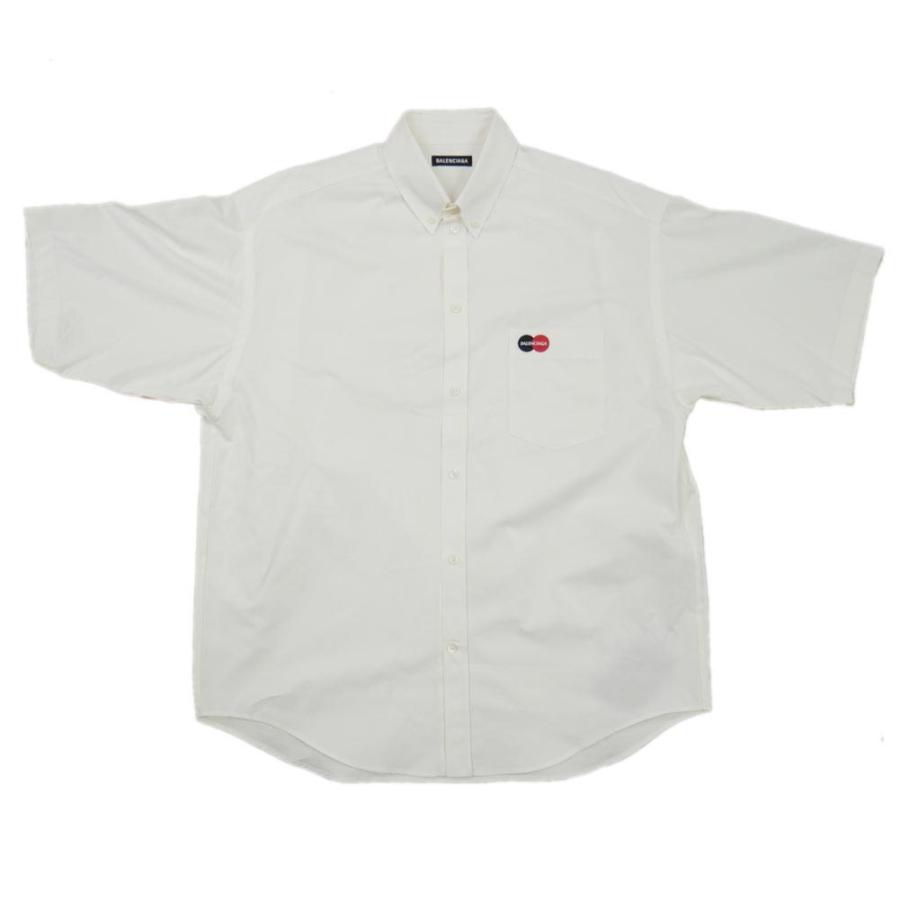 BALENCIAGA（バレンシアガ） メンズビッグシルエット半袖シャツ 622260