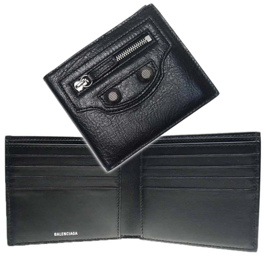 BALENCIAGA バレンシアガ メンズ二つ折り財布 763392 210KR BALENCIAGA バレンシアガ メンズ二つ折り財布 763392 210KR