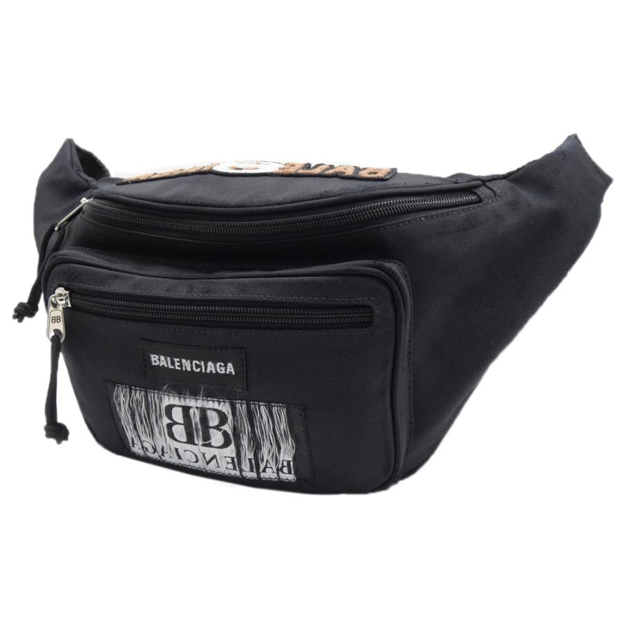旧作お買い得セール！ BALENCIAGA バレンシアガ バッグ メンズ ボディバッグ 482389 2AA6M / EXPLORER BELTPACK ブラック BALENCIAGA（バレンシアガ） メンズボディバッグ 482389 2AA6M