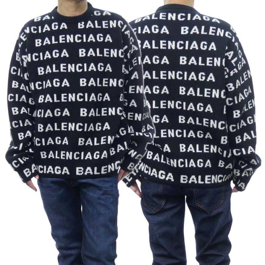 BALENCIAGA バレンシアガ メンズクルーネックセーター ニット BALENCIAGA バレンシアガ メンズクルーネックセーター ニット