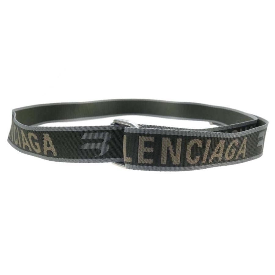 BALENCIAGA バレンシアガ メンズダブルリングナイロンベルト 703137  