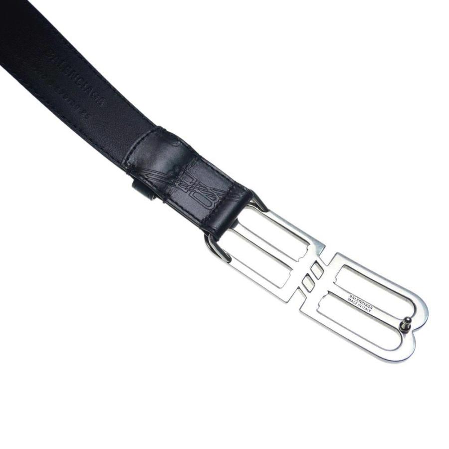 BALENCIAGA バレンシアガ メンズレザーベルト 703098 210JX / BB BALENCIAGA バレンシアガ メンズレザーベルト 703098 210JX / BB
