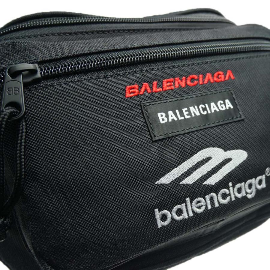 BALENCIAGA バレンシアガ メンズボディバッグ 482389 2AAVP / EXPLORER BELTPACK ブラック /2024春夏新作｜tre-style｜06