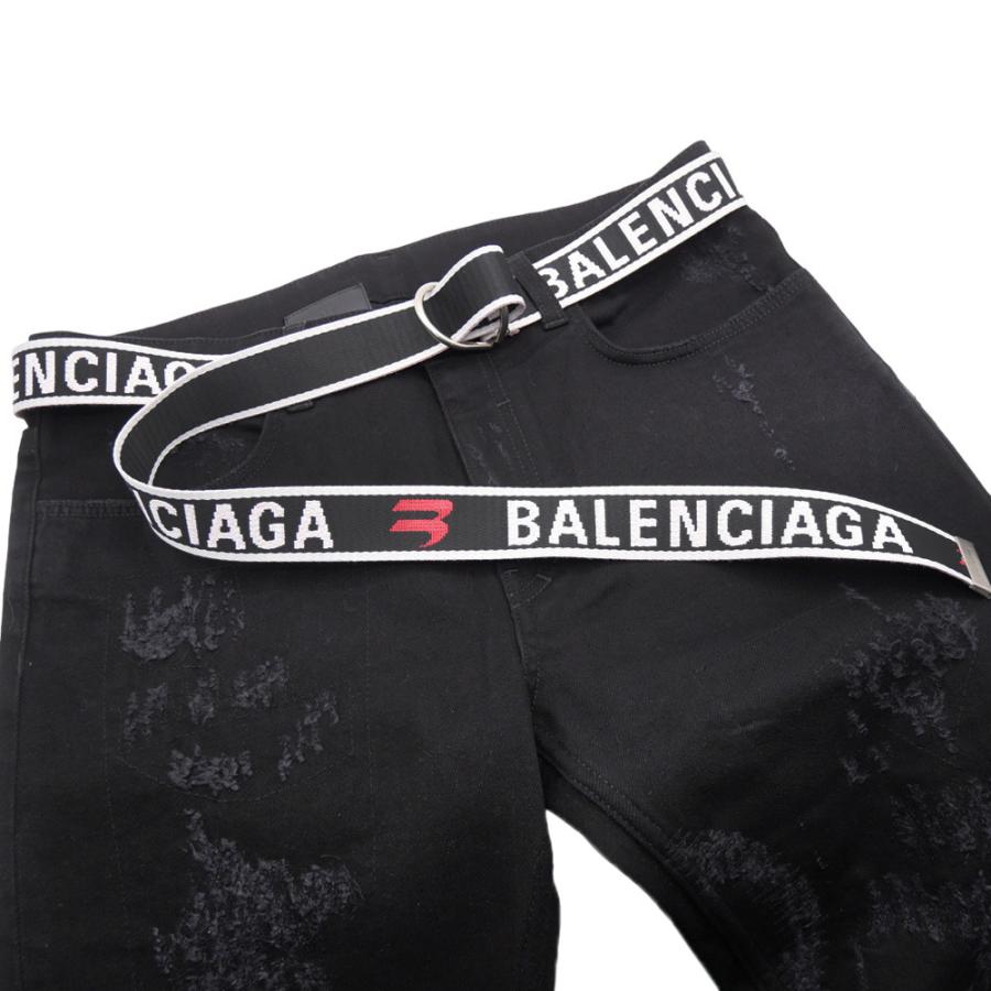 BALENCIAGA（バレンシアガ） メンズダブルリングナイロンベルト 703137