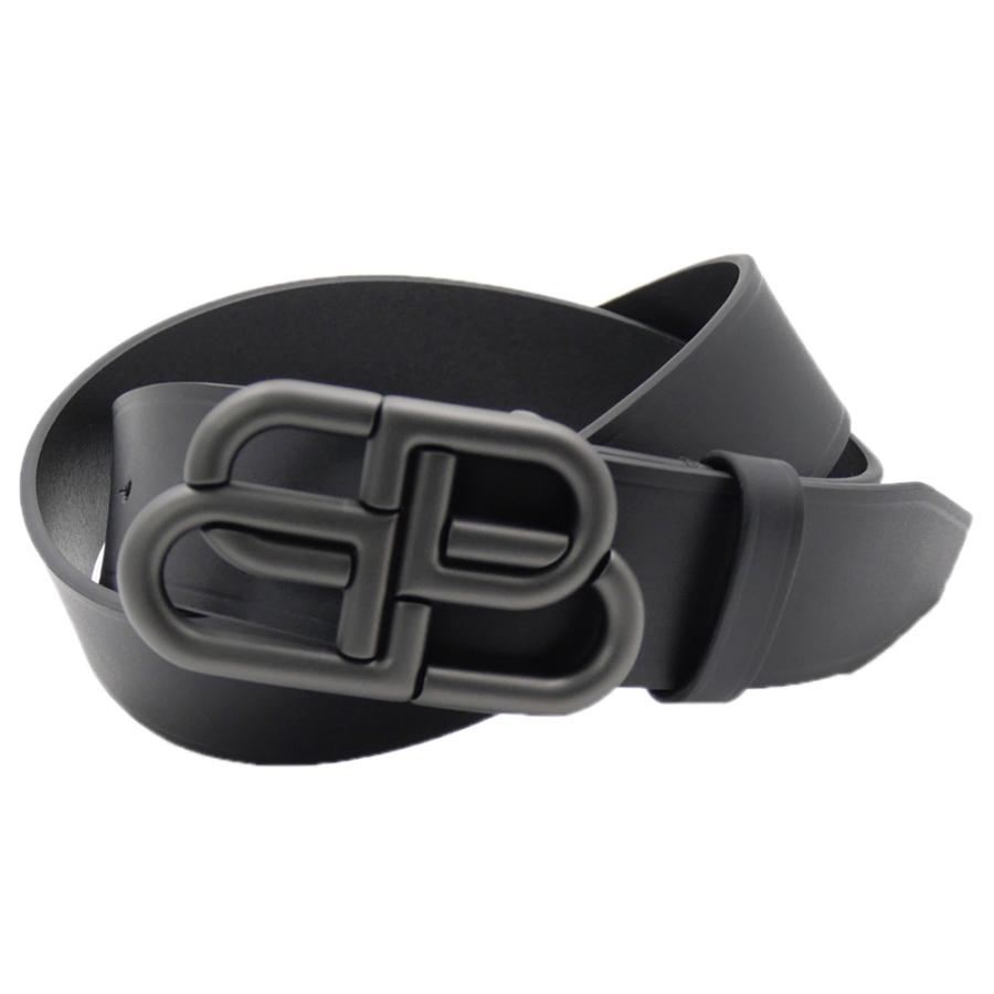 BALENCIAGA（バレンシアガ） メンズレザーベルト 570370 1CH55 / BB