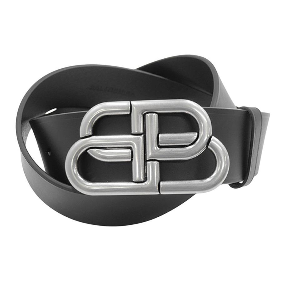 バレンシアガ　レザー ベルト BALENCIAGA（バレンシアガ） 黒 レザー メンズ ベルト 674890 アパレル