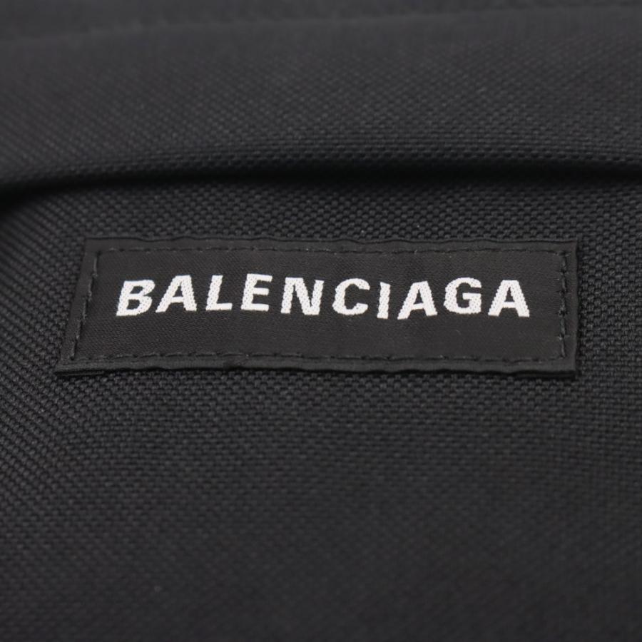 BALENCIAGA バレンシアガ メンズショルダーバッグ 845593 2AB9Q / EXPLORER CROD POUCH ブラック 2026春夏新作の画像