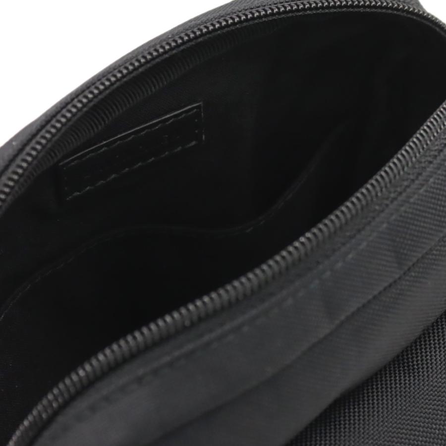 BALENCIAGA バレンシアガ メンズショルダーバッグ 845593 2AB9Q / EXPLORER CROD POUCH ブラック 2026春夏新作の画像