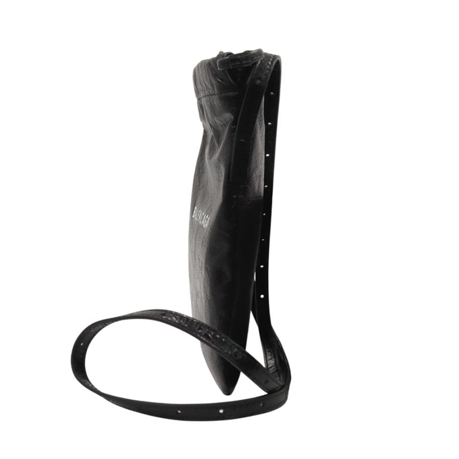 BALENCIAGA バレンシアガ メンズ フォンホルダーバッグ 852930 2ABH6 / SHOPPER PHONE HOLDER ARENALAMB AS ブラック 2026春夏新作の画像