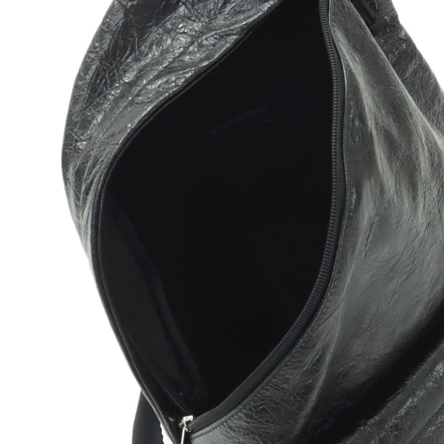 BALENCIAGA バレンシアガ メンズ ショルダーバッグ 853255 1VG7X / EXPLORER SL BACK ブラック 2026春夏新作の画像
