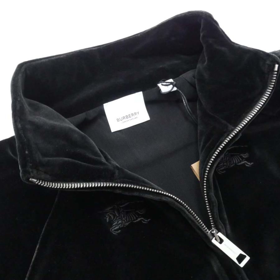 BURBERRY バーバリー メンズジップアップスウェット 8069998 1 / DURSLEY ブラックの画像