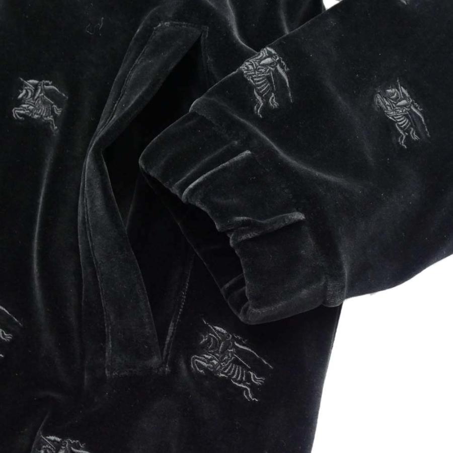 BURBERRY バーバリー メンズジップアップスウェット 8069998 1 / DURSLEY ブラックの画像
