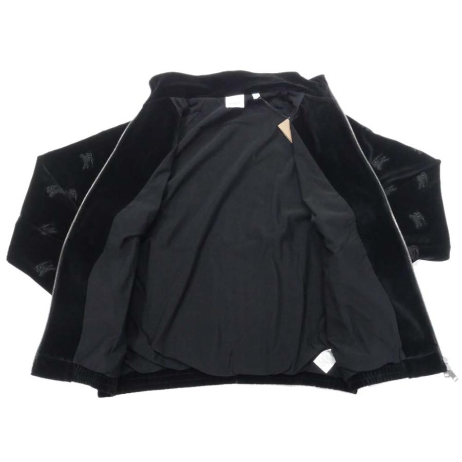 BURBERRY バーバリー メンズジップアップスウェット 8069998 1 / DURSLEY ブラックの画像