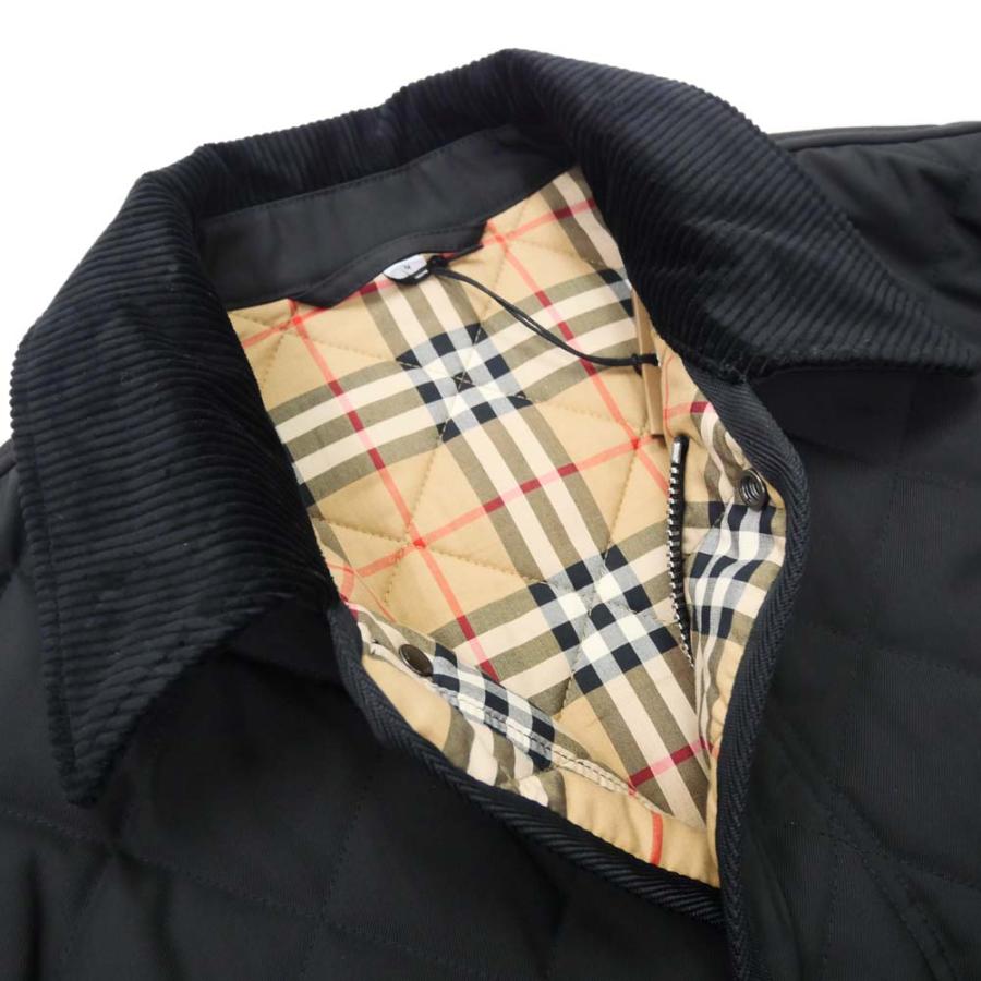 BURBERRY バーバリー メンズキルティングコート 8049135 1 / LANFORD ブラック｜tre-style｜04