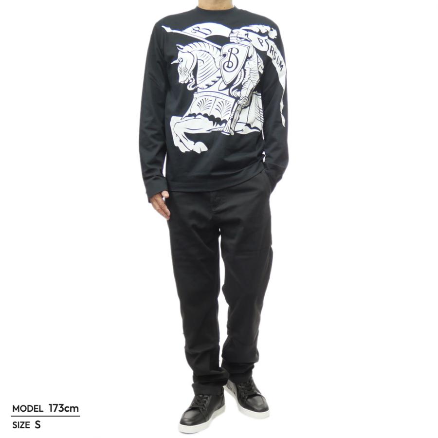 Burberry バーバリー ロンT Tシャツ ロング BURBERRY（バーバリー） メンズ クルーネック ロングTシャツ 8095157 1