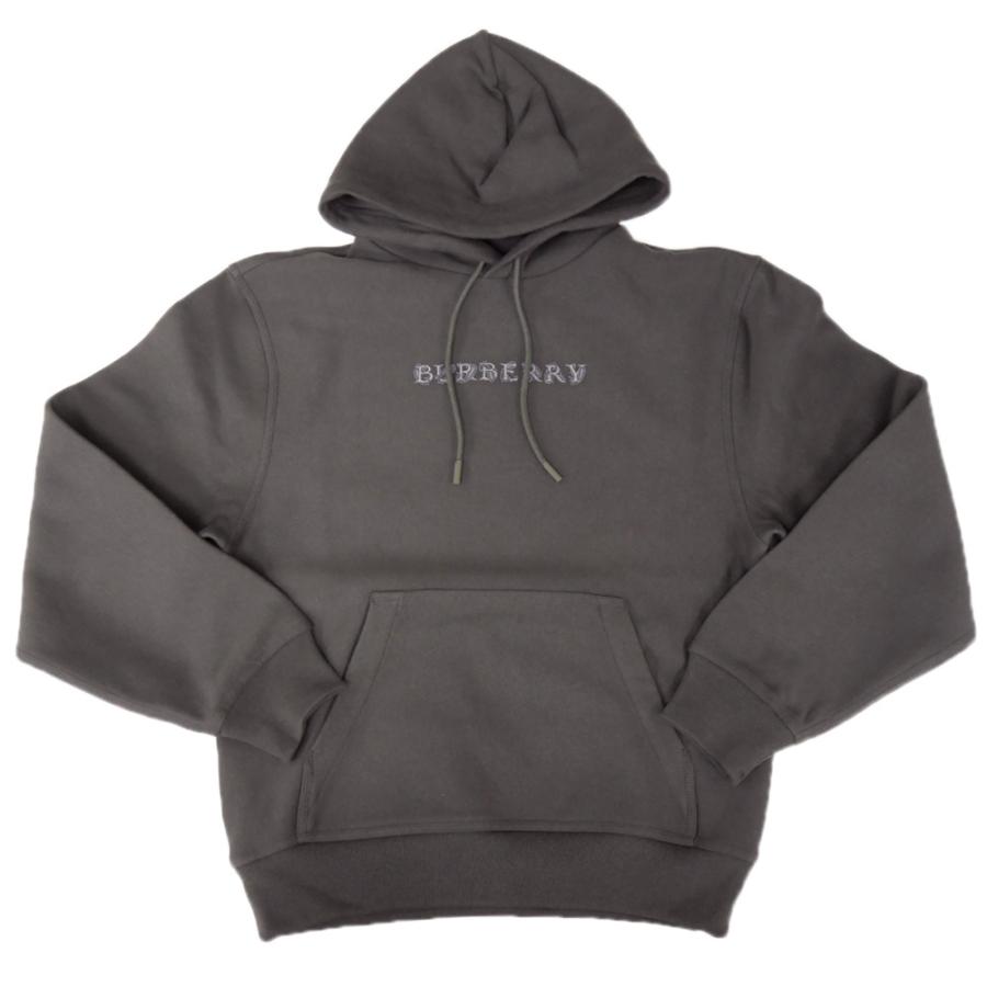 BURBERRY バーバリー メンズプルオーバーパーカー 8099547 1 / W-24-MWSIC チャコールブラウンの画像