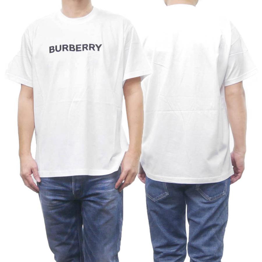 BURBERRY クルーネックTシャツ 8084234-white BURBERRY バーバリー メンズクルーネックTシャツ 8084234 1