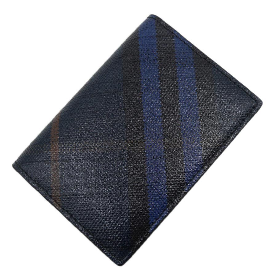 BURBERRY ネイビー ケース バーバリー BURBERRY カードケース 名刺入れ 8086008 B7323 メンズ