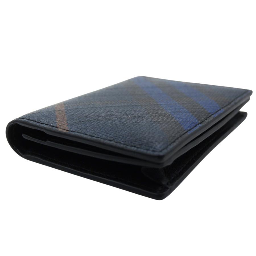 BURBERRY ネイビー ケース バーバリー BURBERRY カードケース 名刺入れ 8086008 B7323 メンズ