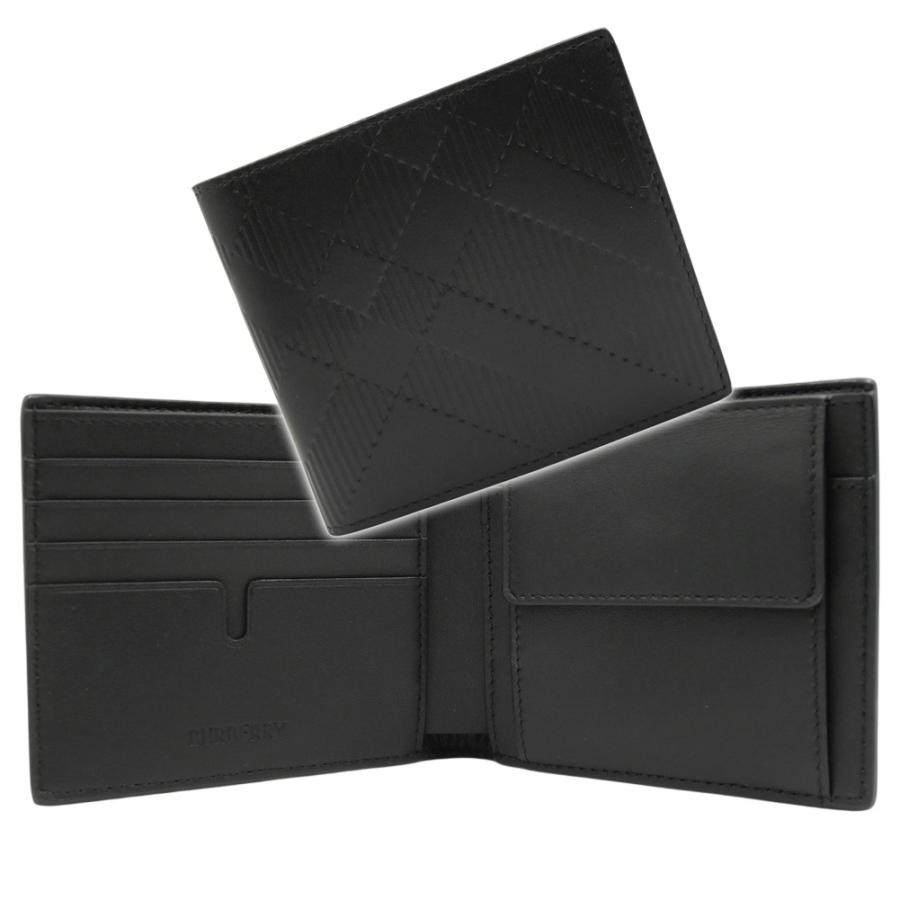 【BURBERRY】REG CC CJ1 二つ折り財布 BURBERRY バーバリー 財布 メンズ 二つ折り財布（小銭入れ付き