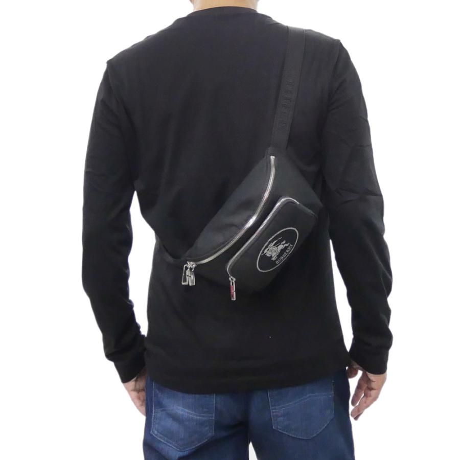 Burberry ボディバッグ バーバリー BURBERRY ボディバッグ ロゴプリント ナイロン