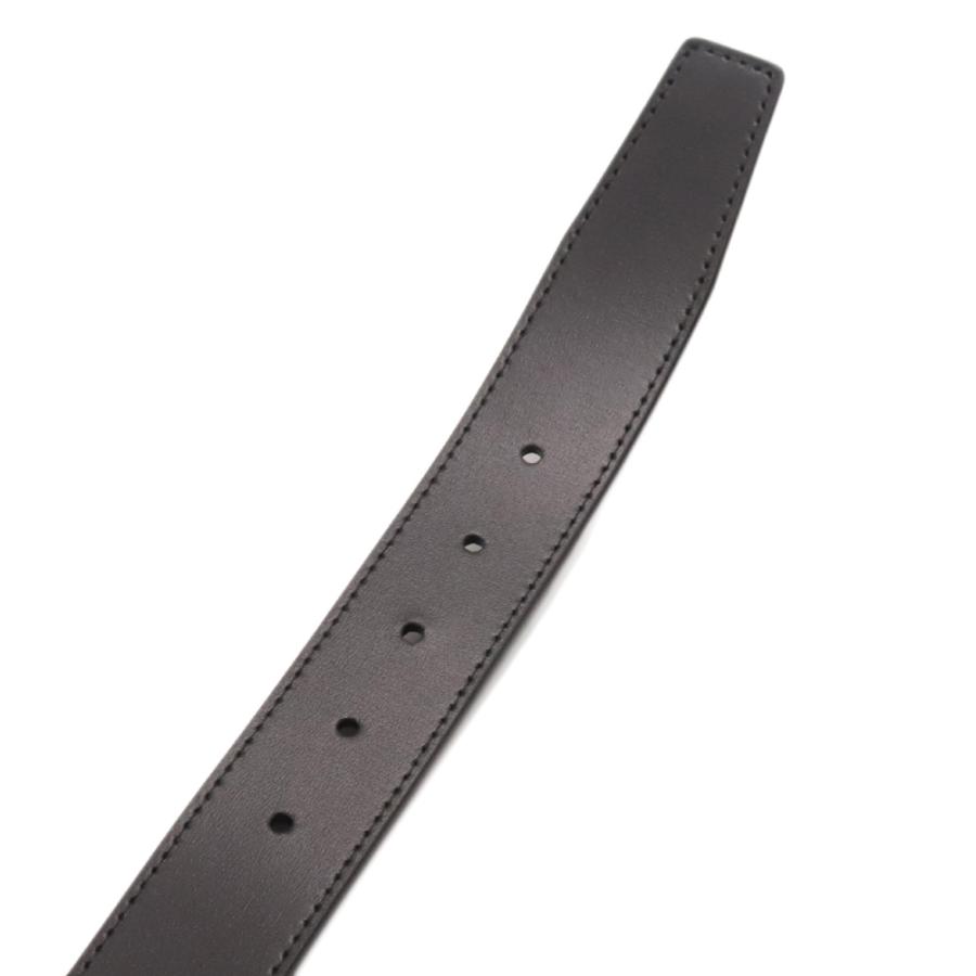 BURBERRY バーバリー リバーシブル メンズレザーベルト 80649591 / MB LOUIS 35 RVS BRT グレー 2026春夏新作の画像