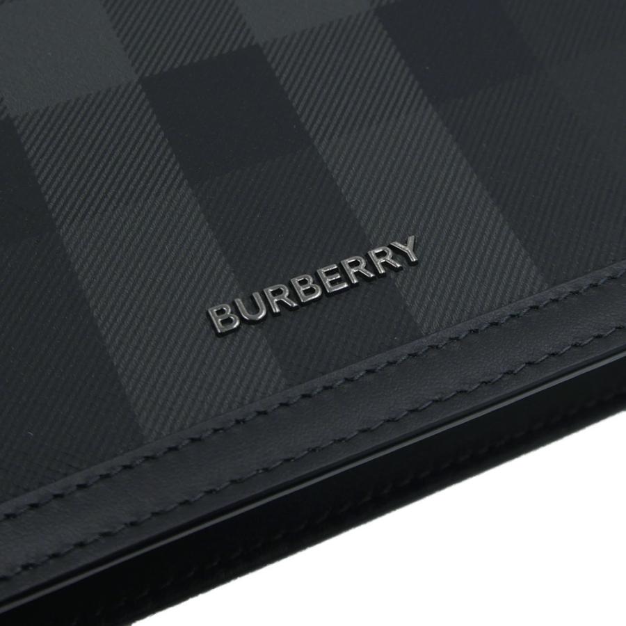 BURBERRY バーバリー メンズセカンドバッグ/ポーチバッグ 8070205 1 / MS FRAME POUCH BRT チャコール 2026春夏新作の画像