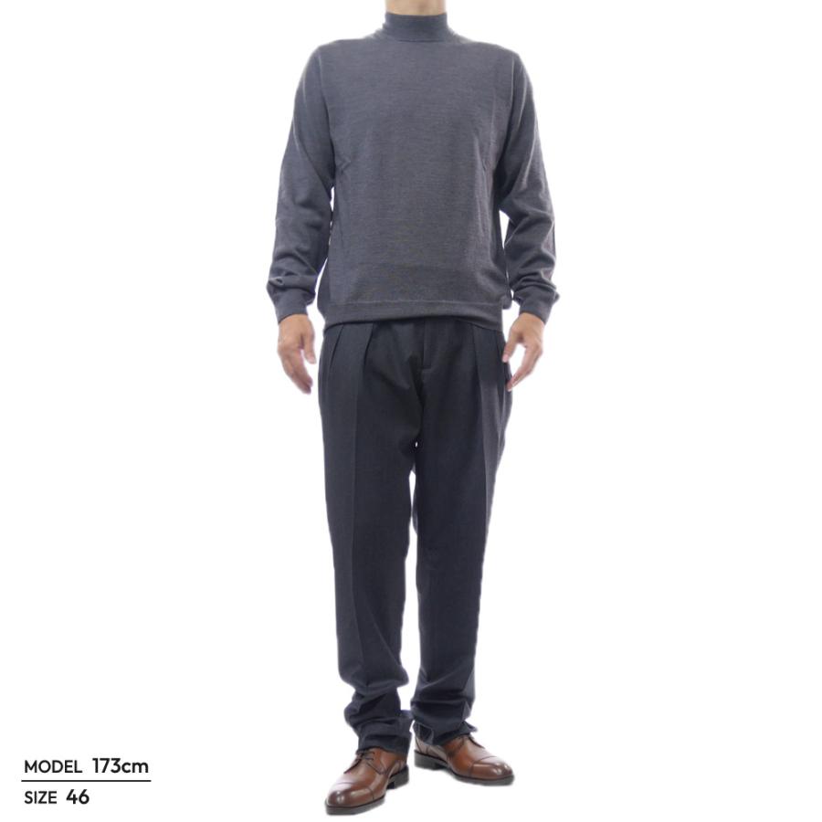 BERWICH ベルウィッチ メンズストレッチパンツ SCOTCH VB8996 ダークグレー_1