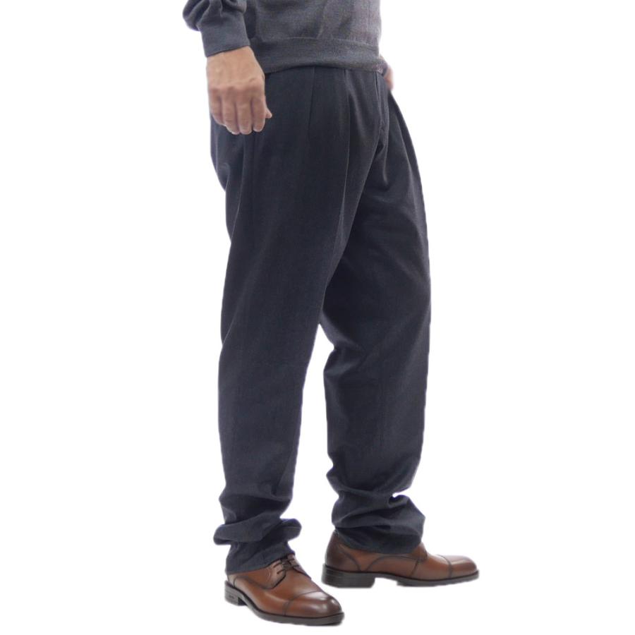 BERWICH ベルウィッチ メンズストレッチパンツ SCOTCH VB8996 ダークグレー_2