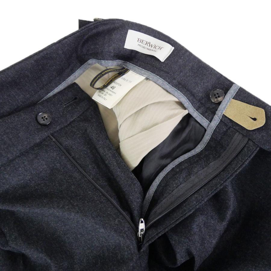 BERWICH ベルウィッチ メンズストレッチパンツ SCOTCH VB8996 ダークグレー_8