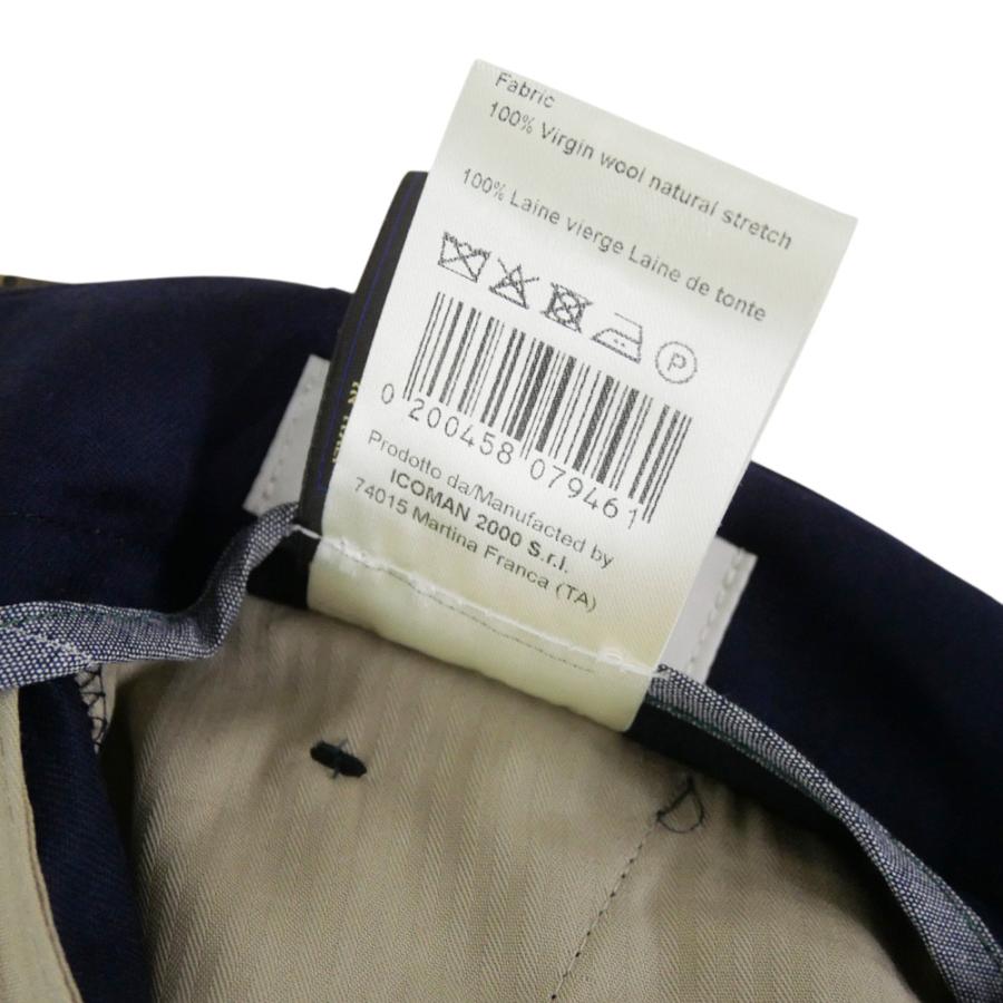 BERWICH ベルウィッチ メンズストレッチパンツ SCOTCH VB8996 ネイビー_11