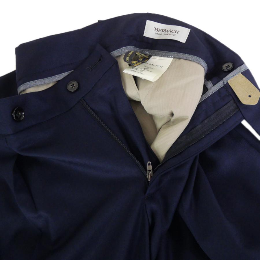 BERWICH ベルウィッチ メンズストレッチパンツ SCOTCH VB8996 ネイビー_8