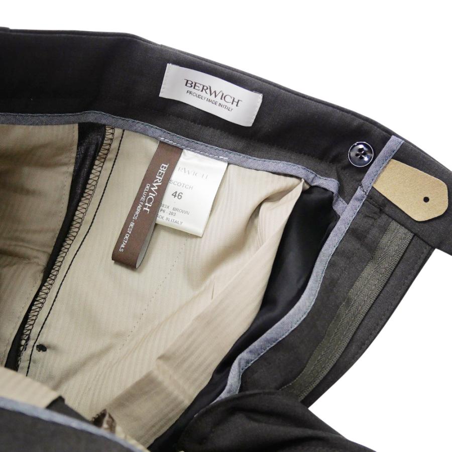BERWICH（ベルウィッチ） メンズ2プリーツパンツ SCOTCH PO1383X 