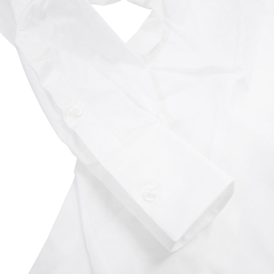 Bagutta（バグッタ） メンズノーカラーシャツ T099 / NOBU ホワイト