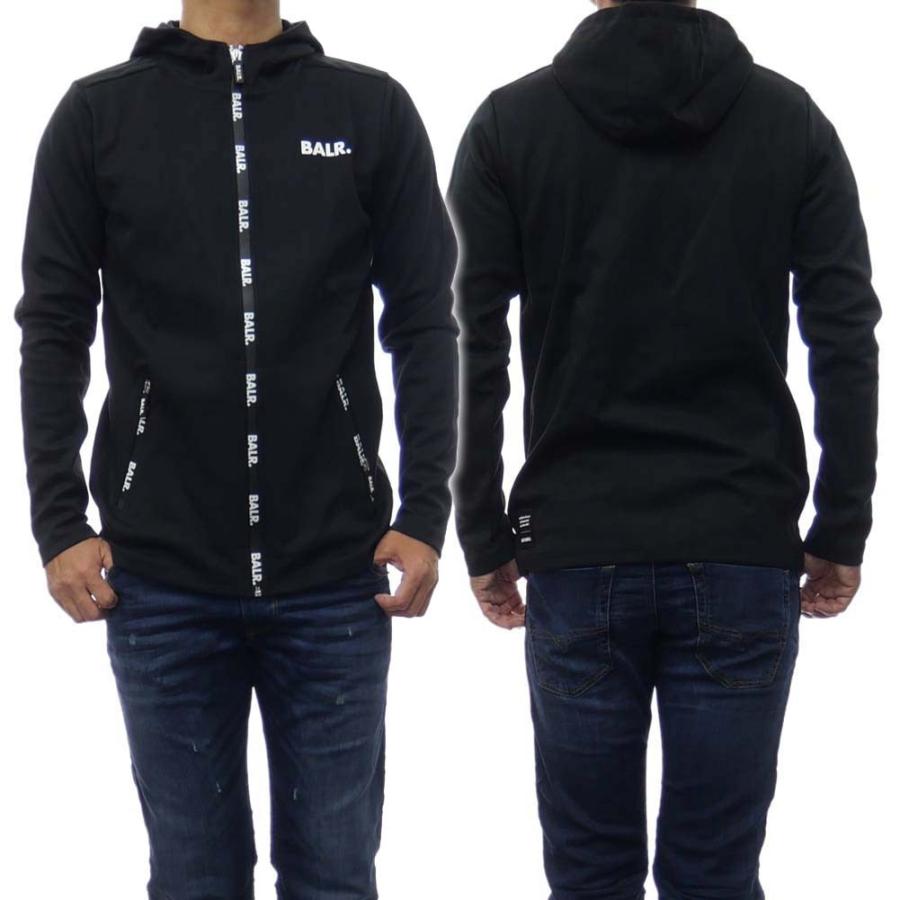 Balr ボーラー メンズジップアップパーカー Repeat Zip Hoodie ブラック Bl19fw110 Tre Style 通販 Yahoo ショッピング