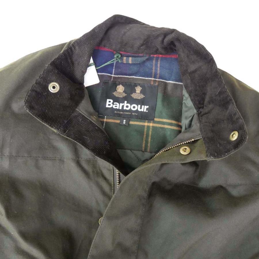 BARBOUR バブアー メンズワックスドジャケット  MWX2063 / SHELDON WAX オリーブグリーン｜tre-style｜03