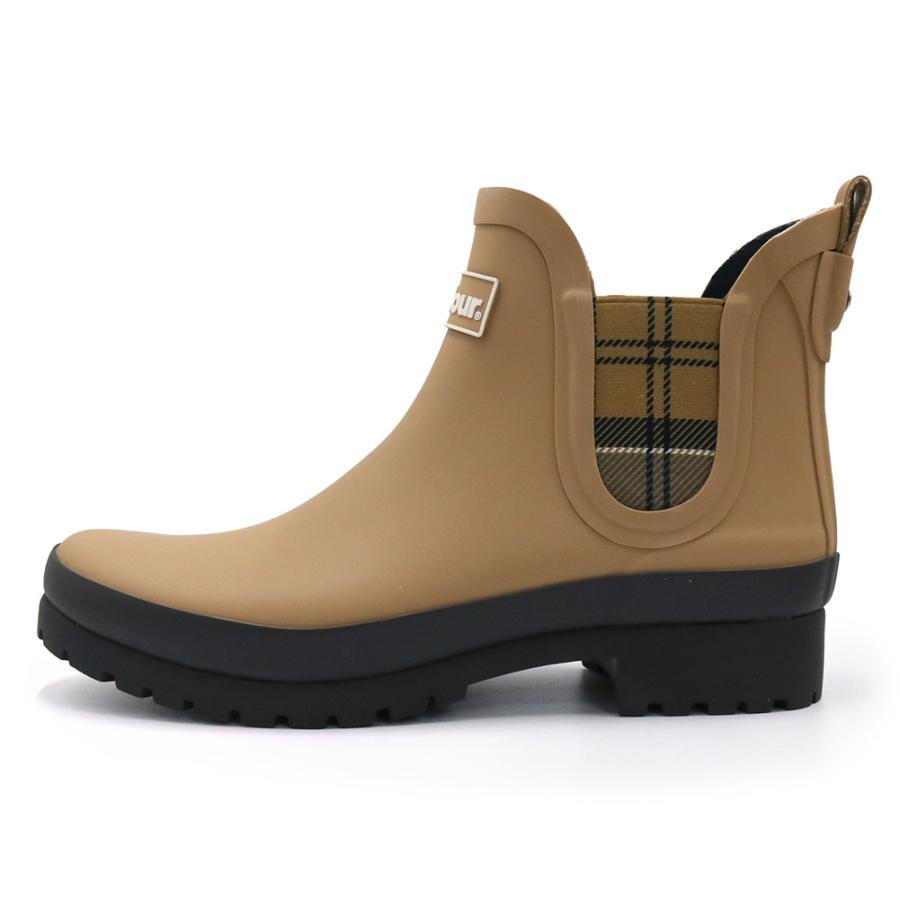 Barbour レインブーツ ベージュ Barbour（バブアー） レディースレインブーツ LRF0091 / MALLOW