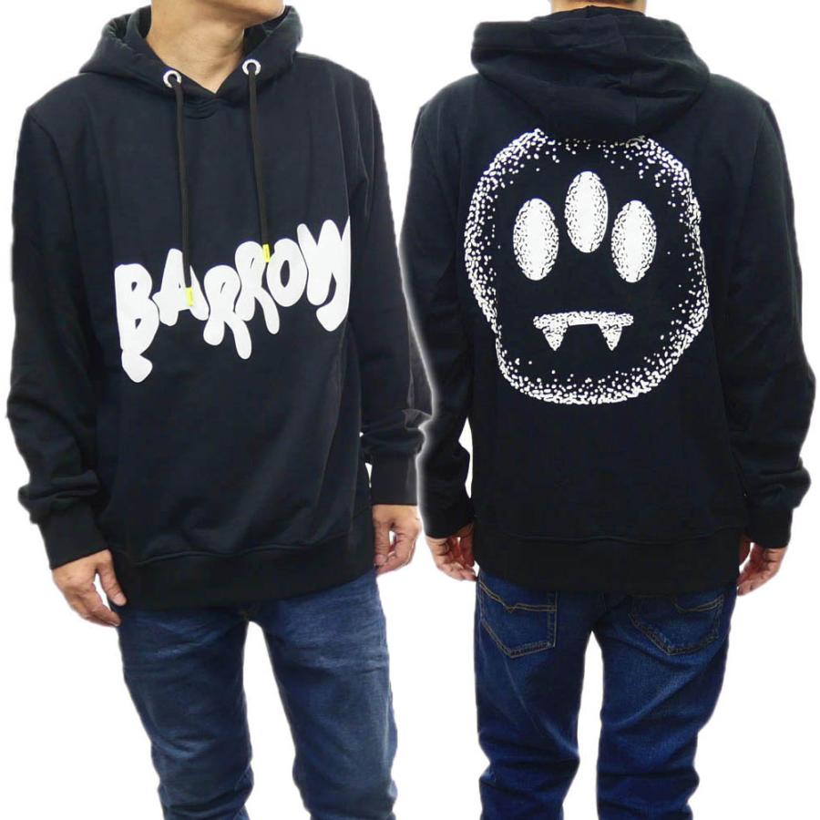 BARROW バロウ プルオーバーパーカー F3BWUAHS093 ブラック 