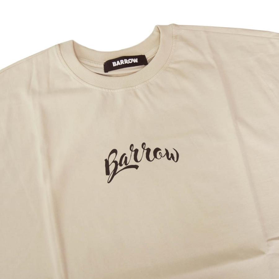 BARROW バロウ クルーネックTシャツ S4BWUATH145 アイボリー /2024春夏新作｜tre-style｜03