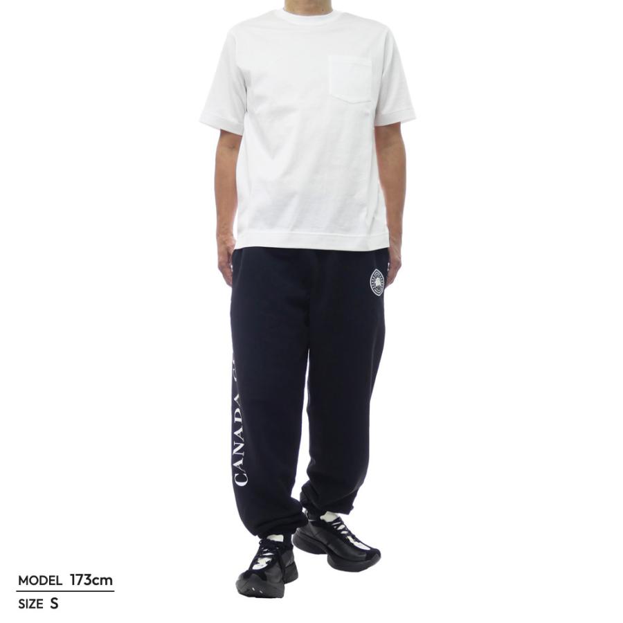 CANADA GOOSE カナダグース メンズスウェットパンツ 1287M2 / ROVE JOGGER WITH LARGE LOGO ブラック 2026春夏新作