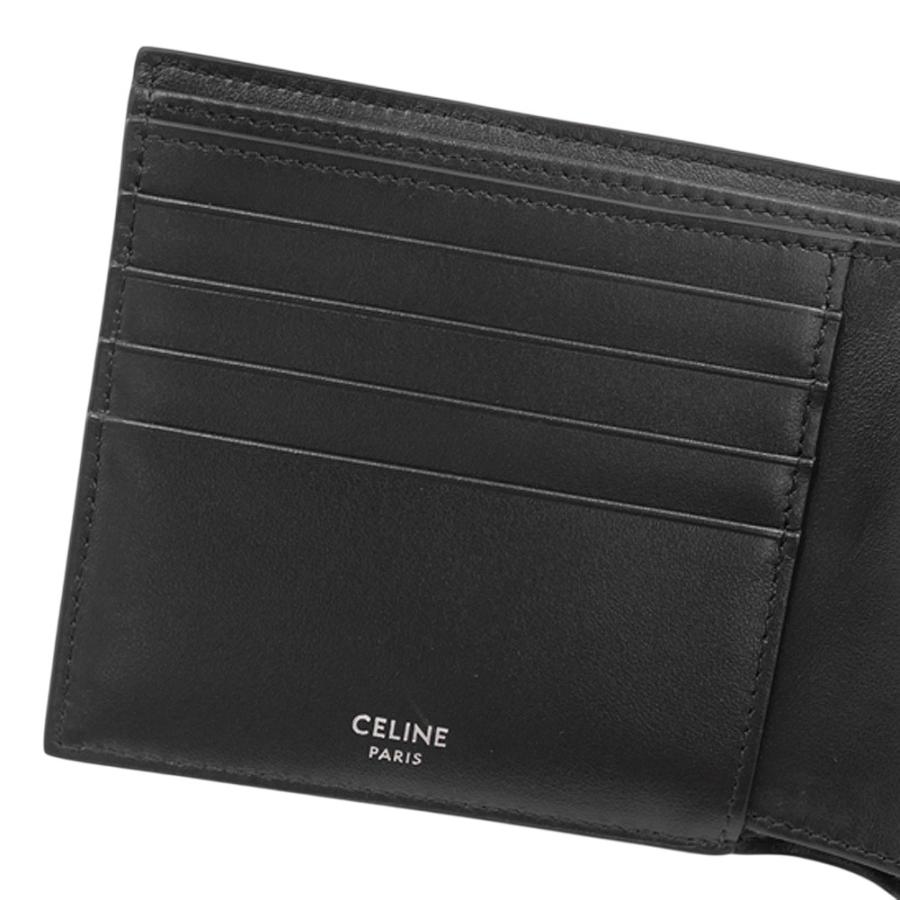 CELINE（セリーヌ） メンズ二つ折り財布（小銭入れ付き）10C872GUO