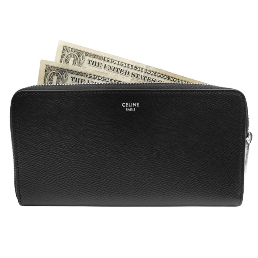 CELINE（セリーヌ） メンズラウンドファスナー長財布（小銭入れ付き