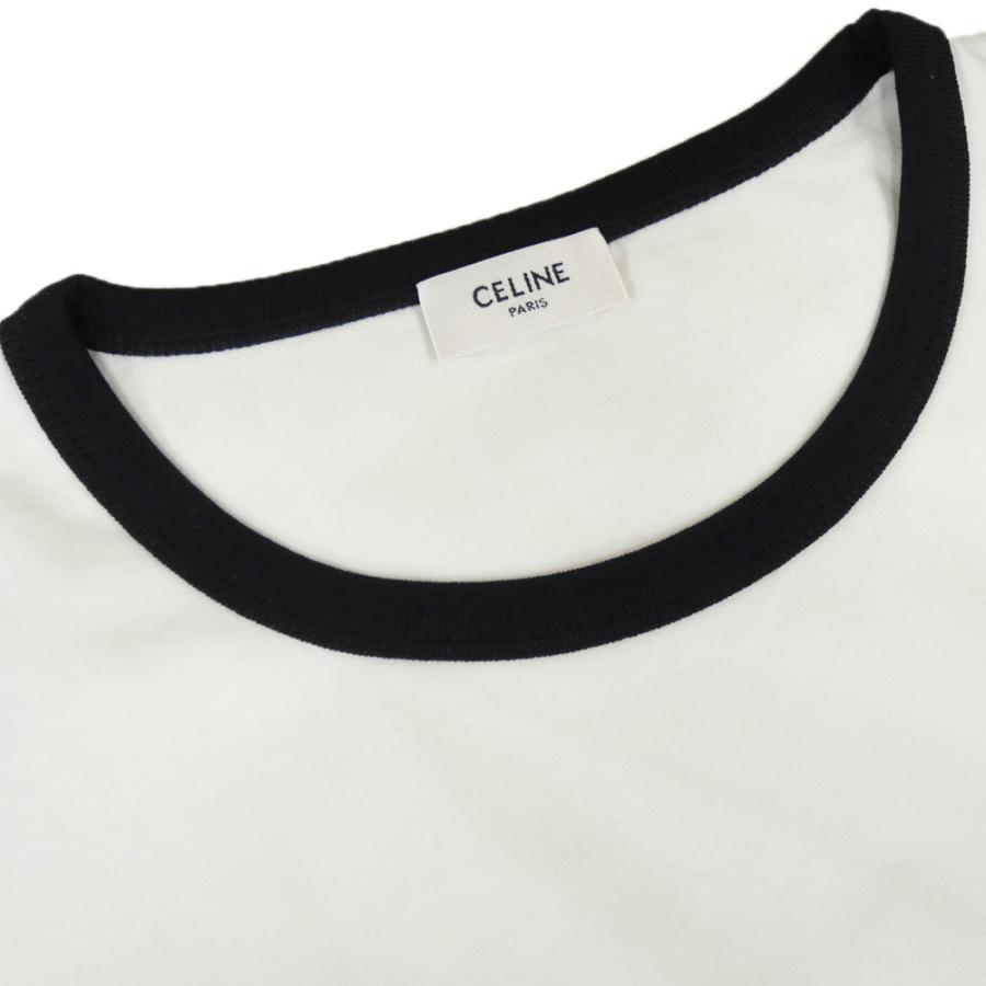 CELINE クルーネックTシャツ rx02r-507z セリーヌ CELINE CELINE Tシャツ RX02R507Z 半袖 カットソー