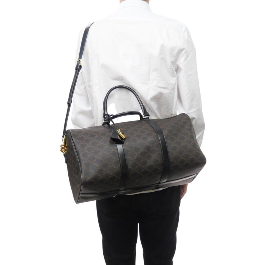 CELINE（セリーヌ） メンズボストンバッグ 190662CHI ブラック : TRE