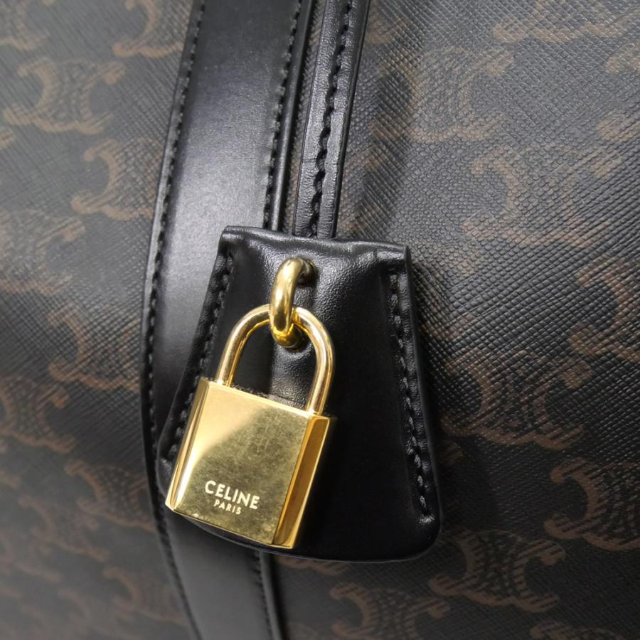 CELINE（セリーヌ） メンズボストンバッグ 190662CHI ブラック : TRE