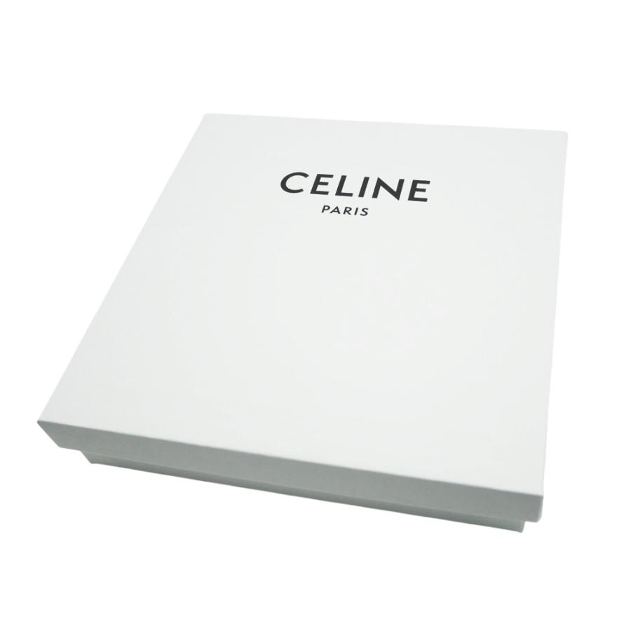 CELINE セリーヌ メンズ二つ折り財布（小銭入れ付き）10C872BQB ブラック 2026春夏新作の画像