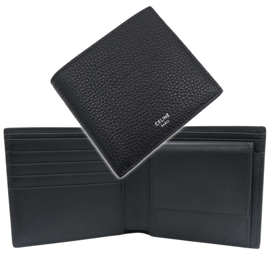 CELINE（セリーヌ） メンズ二つ折り財布（小銭入れ付き）10C873GTZ