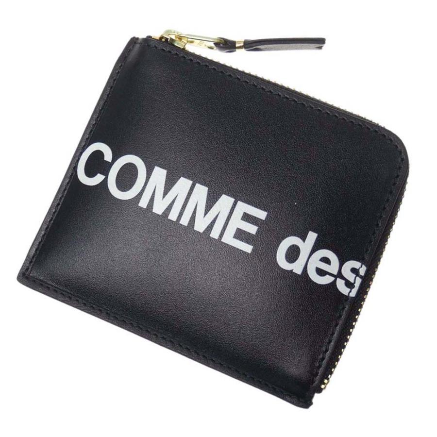 New限定品 Comme Des Garcons コムデギャルソン メンズコインケース 財布 Huge Logo Sa3100hl ブラック 第1位獲得 Stonerivergear Com